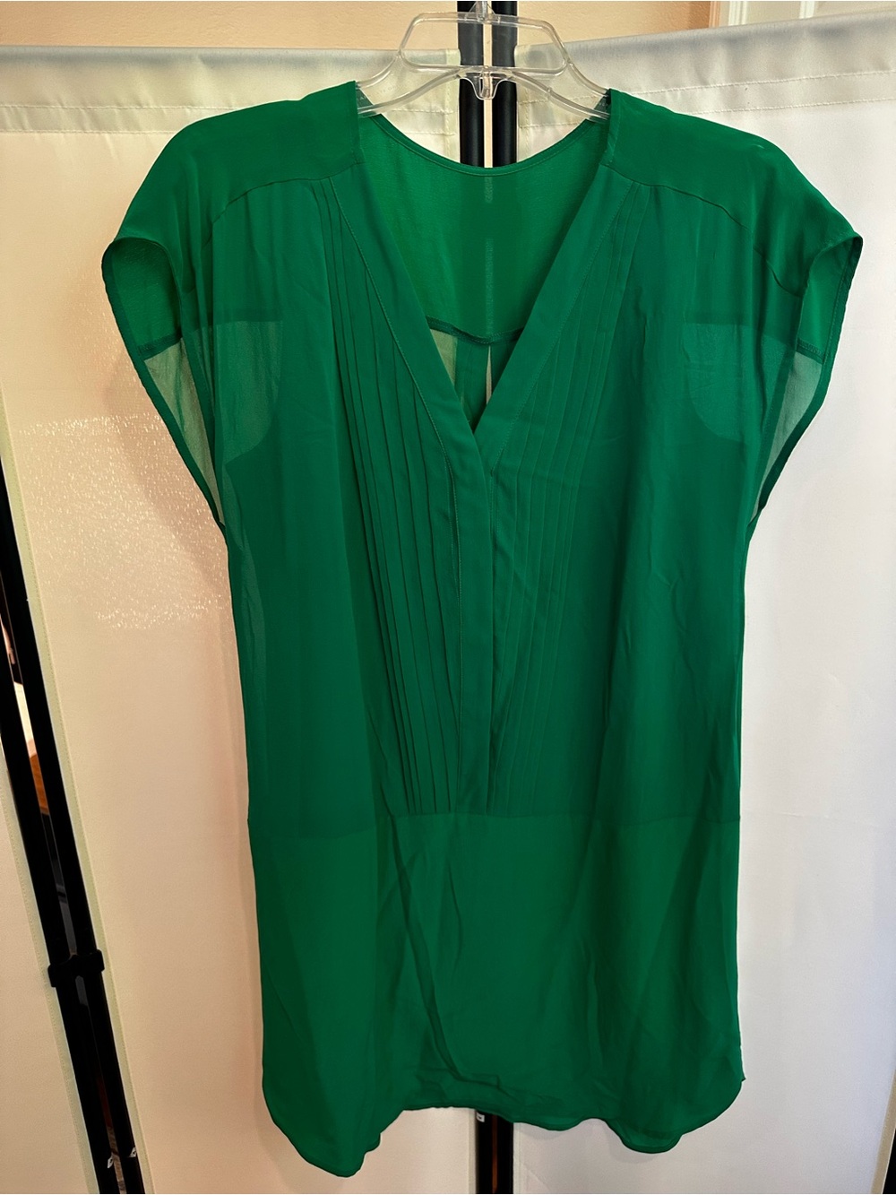 Madewell 100% silk dress with slip